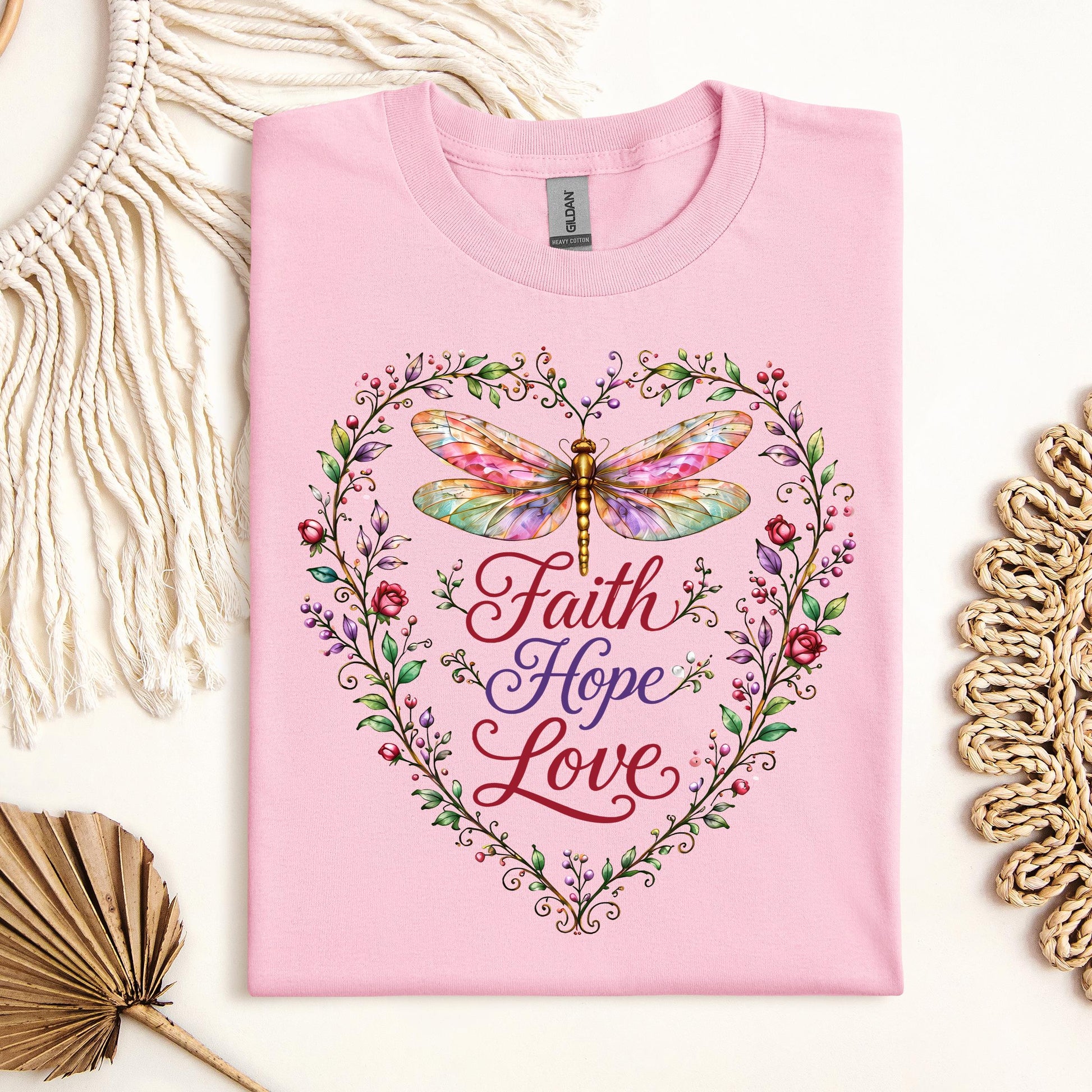 Faith Hope Love Dragonfly 02