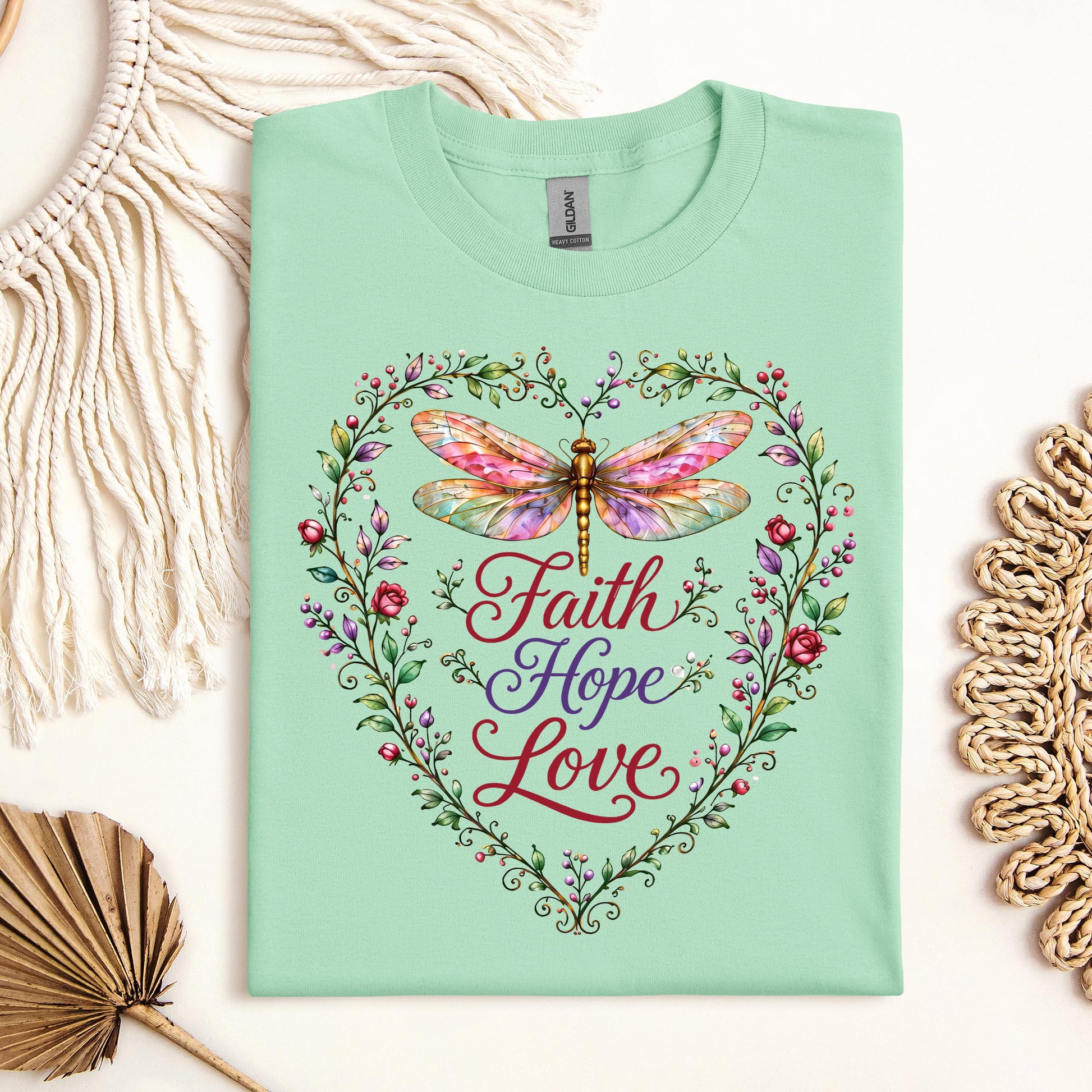 Faith Hope Love Dragonfly 02