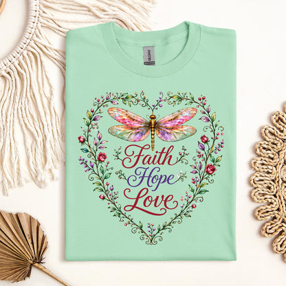 Faith Hope Love Dragonfly 02