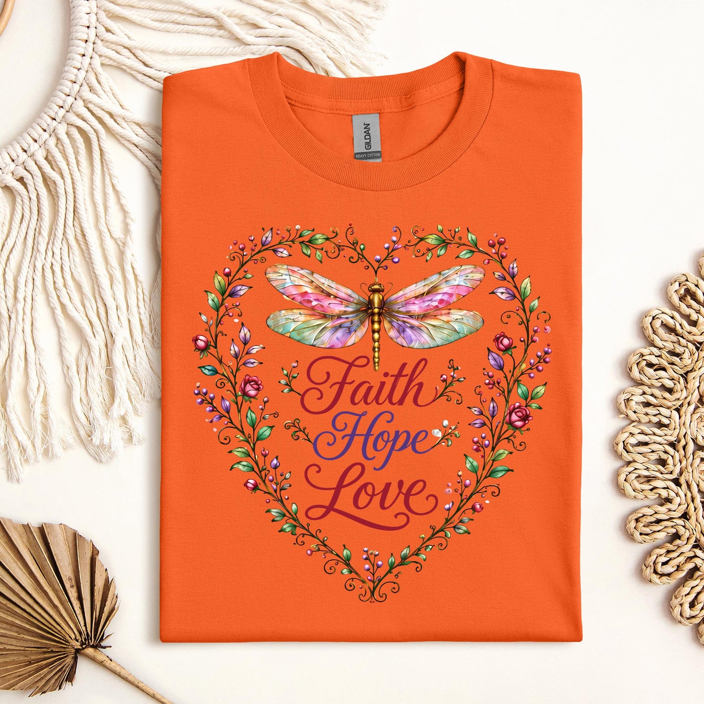 Faith Hope Love Dragonfly 02