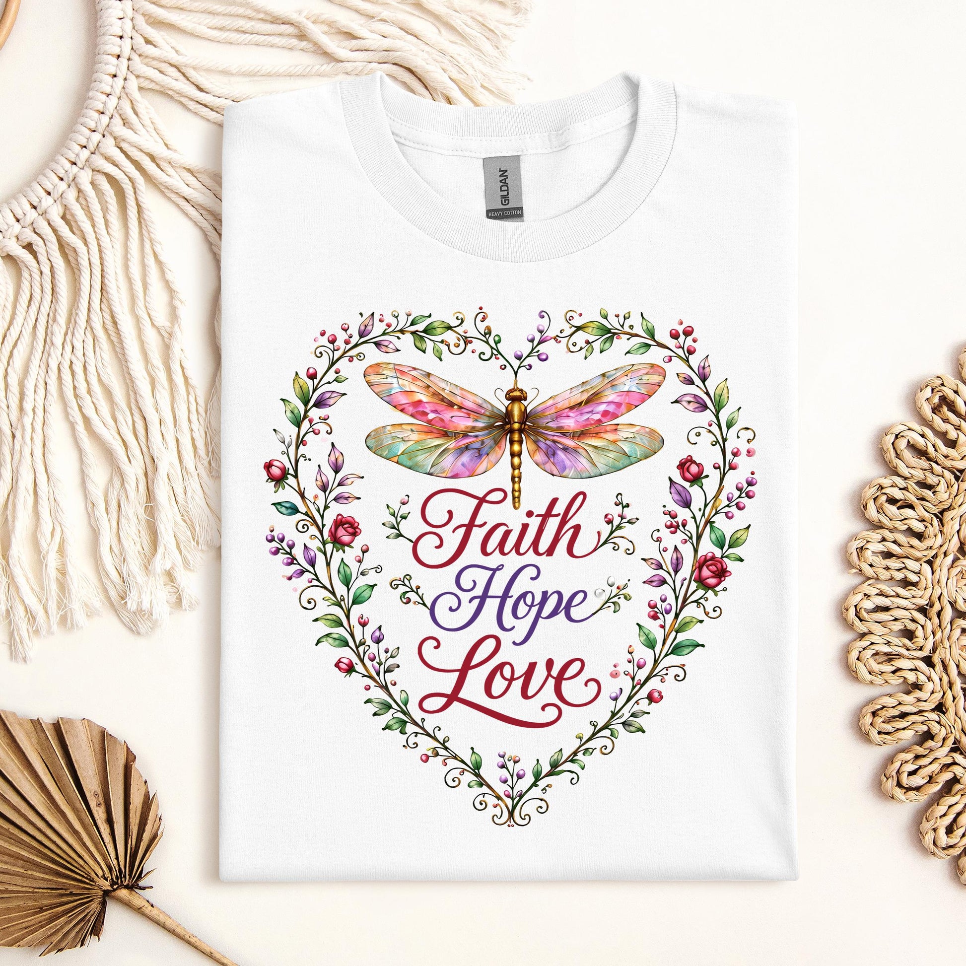 Faith Hope Love Dragonfly 02