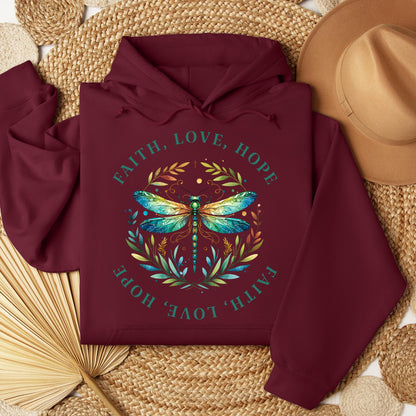 Faith Hope Love Dragonfly 03