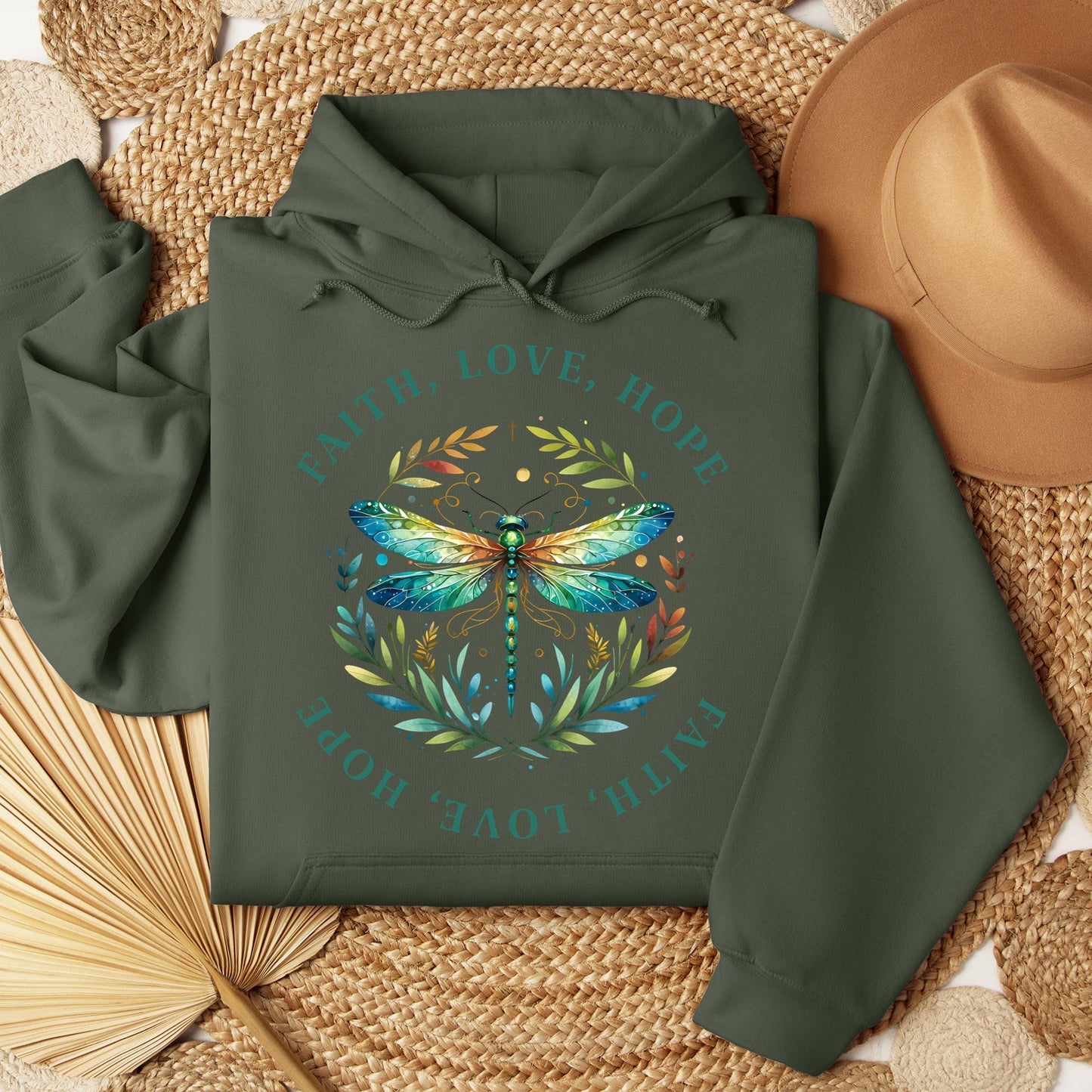 Faith Hope Love Dragonfly 03