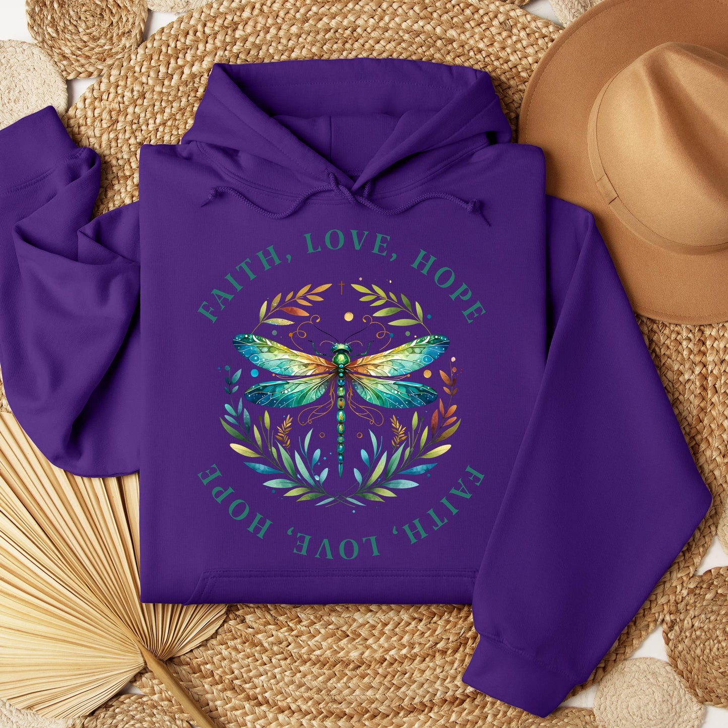 Faith Hope Love Dragonfly 03