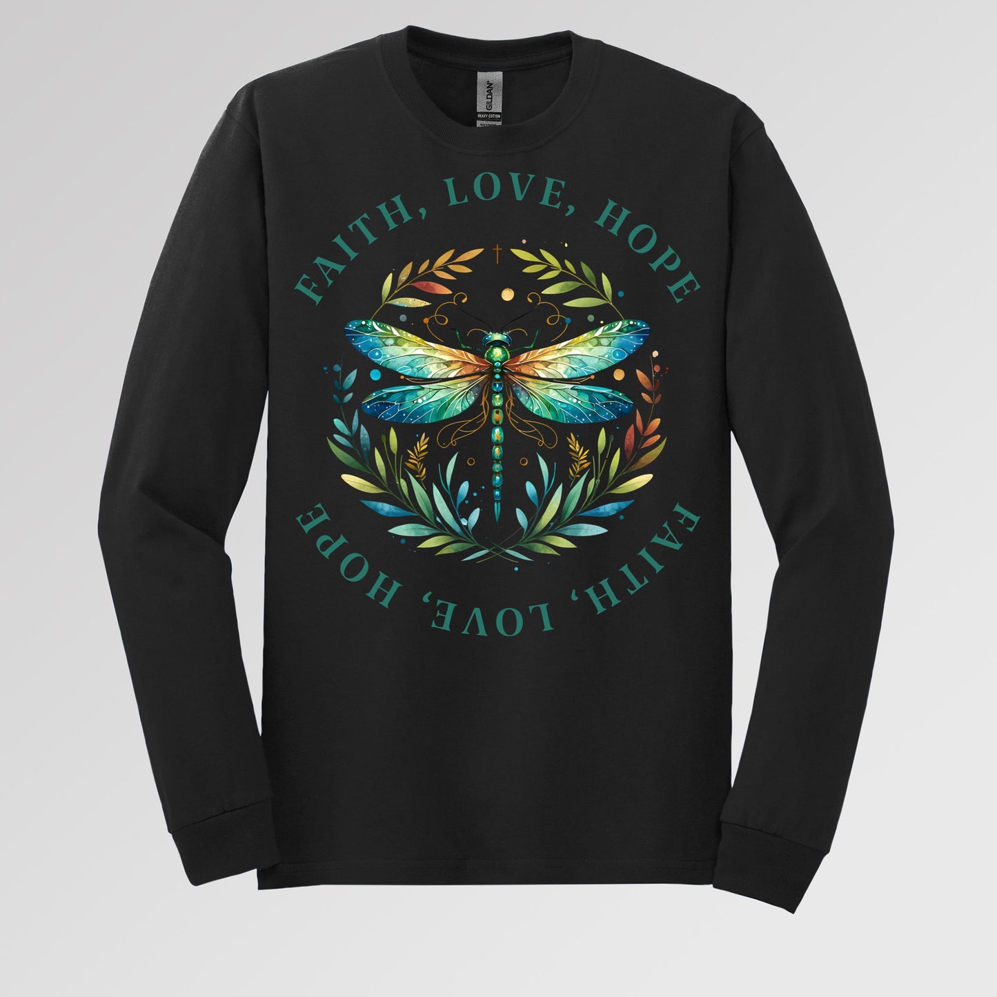 Faith Hope Love Dragonfly 03