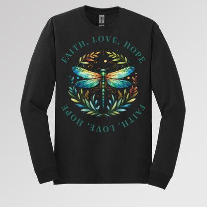 Faith Hope Love Dragonfly 03
