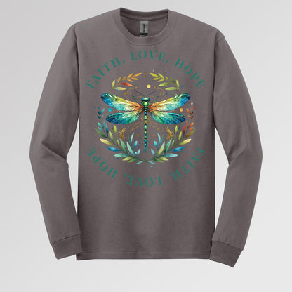 Faith Hope Love Dragonfly 03