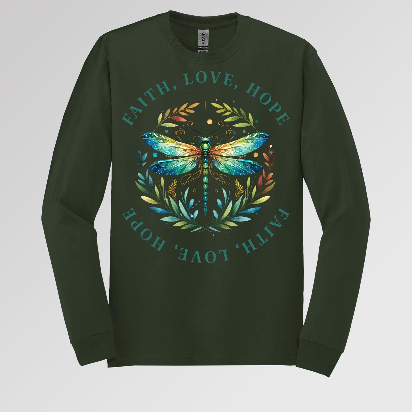 Faith Hope Love Dragonfly 03