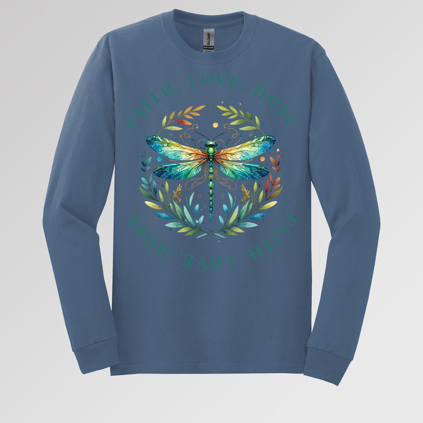 Faith Hope Love Dragonfly 03