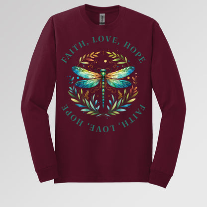 Faith Hope Love Dragonfly 03