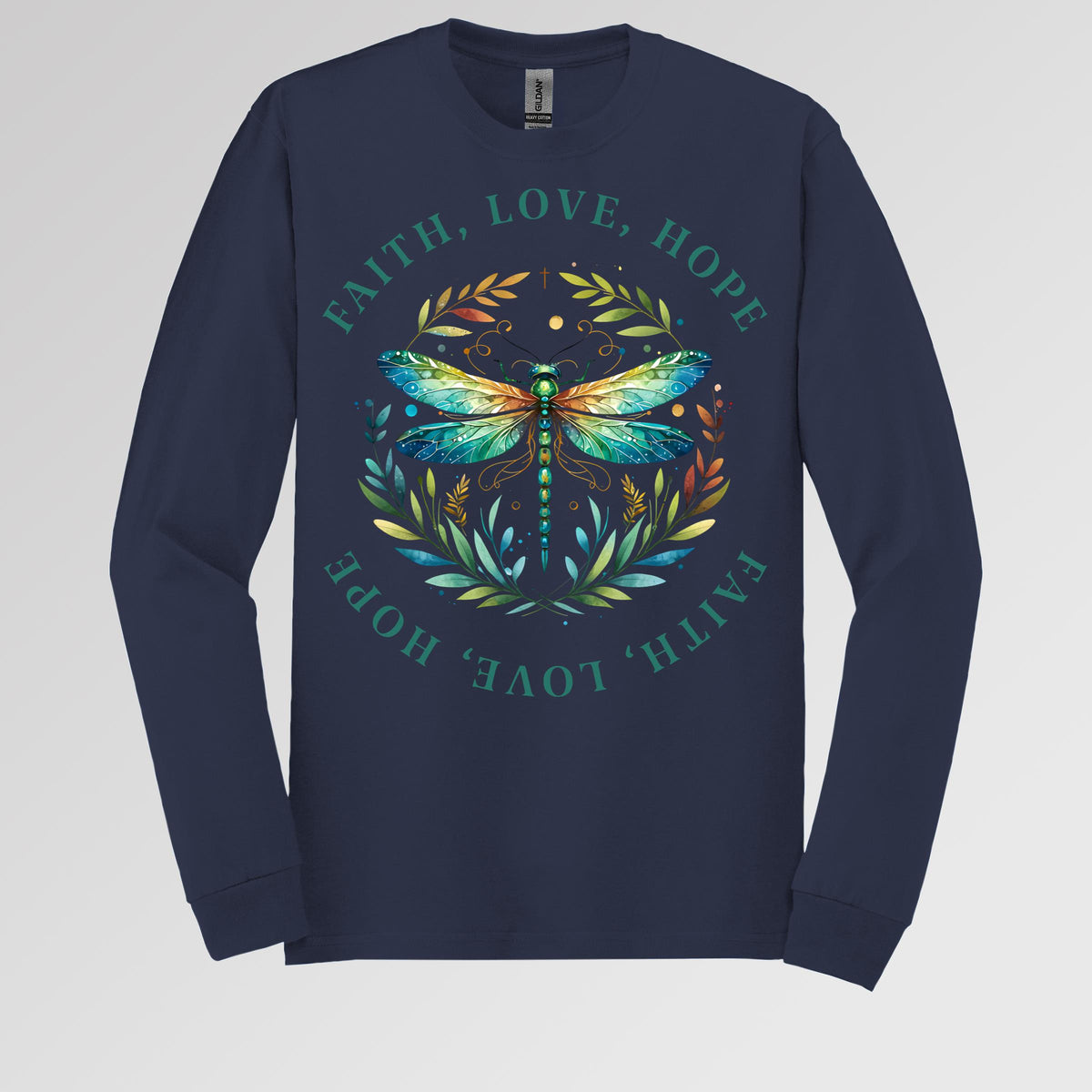 Faith Hope Love Dragonfly 03
