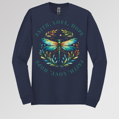 Faith Hope Love Dragonfly 03