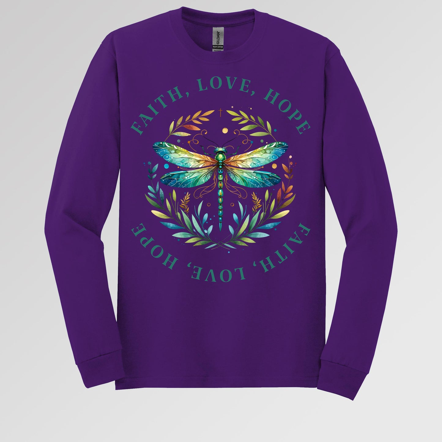Faith Hope Love Dragonfly 03