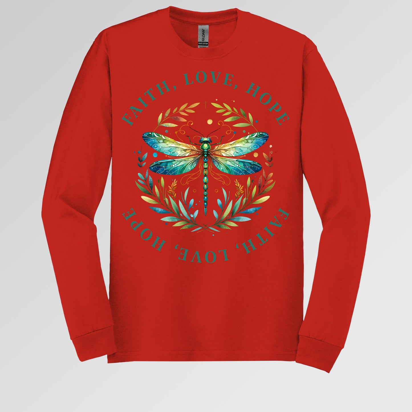 Faith Hope Love Dragonfly 03