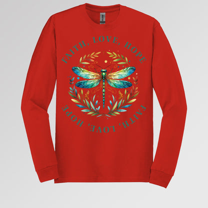 Faith Hope Love Dragonfly 03