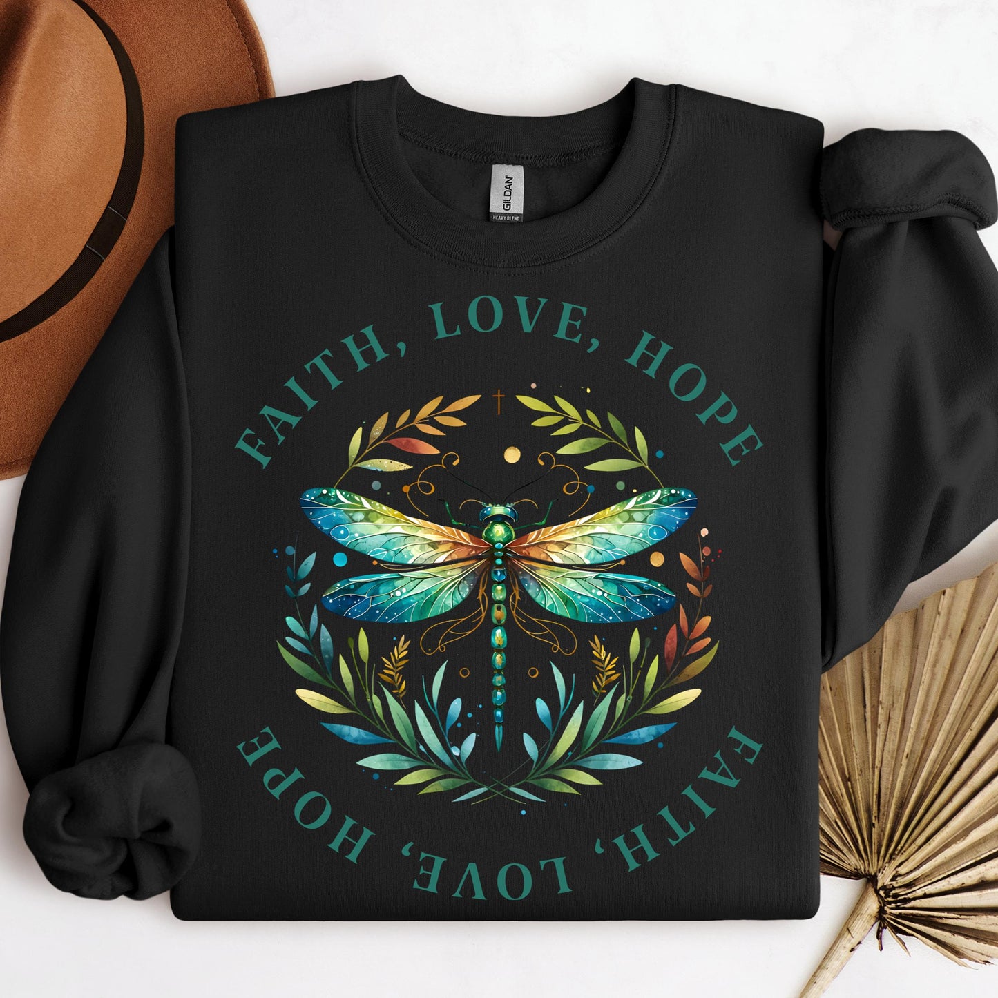 Faith Hope Love Dragonfly 03