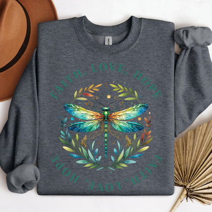 Faith Hope Love Dragonfly 03