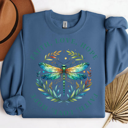 Faith Hope Love Dragonfly 03