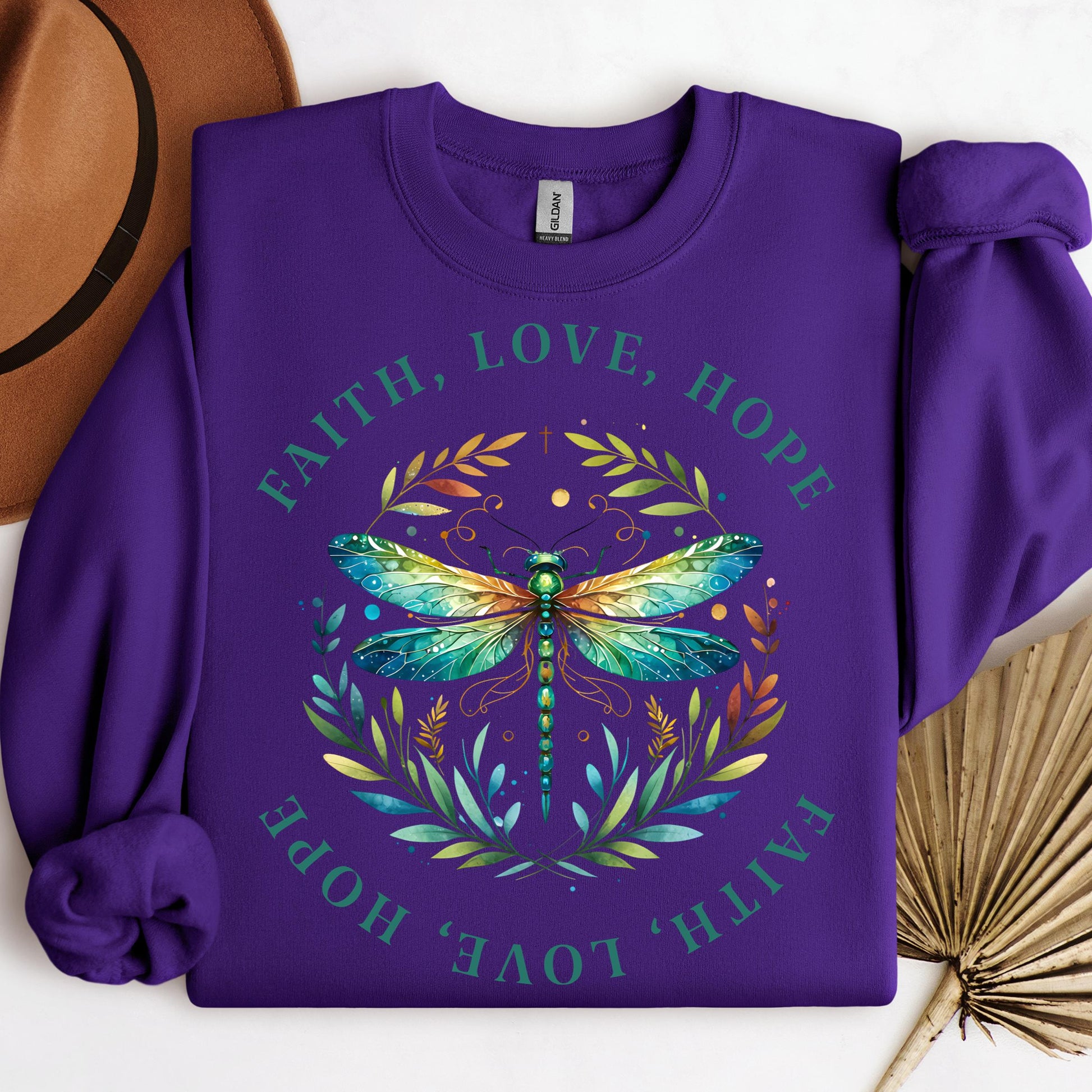 Faith Hope Love Dragonfly 03