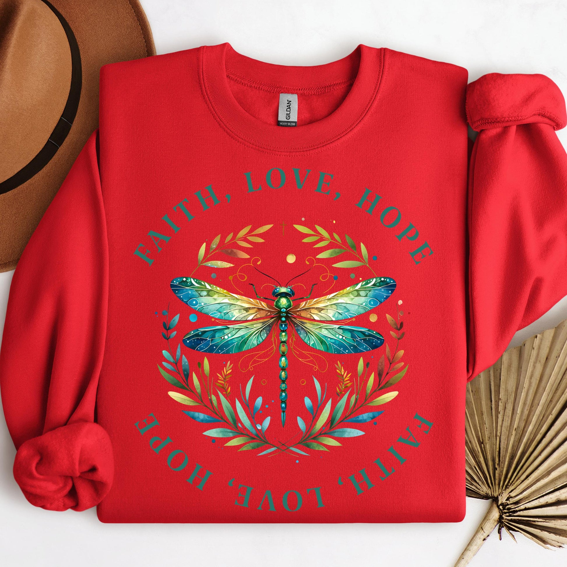 Faith Hope Love Dragonfly 03