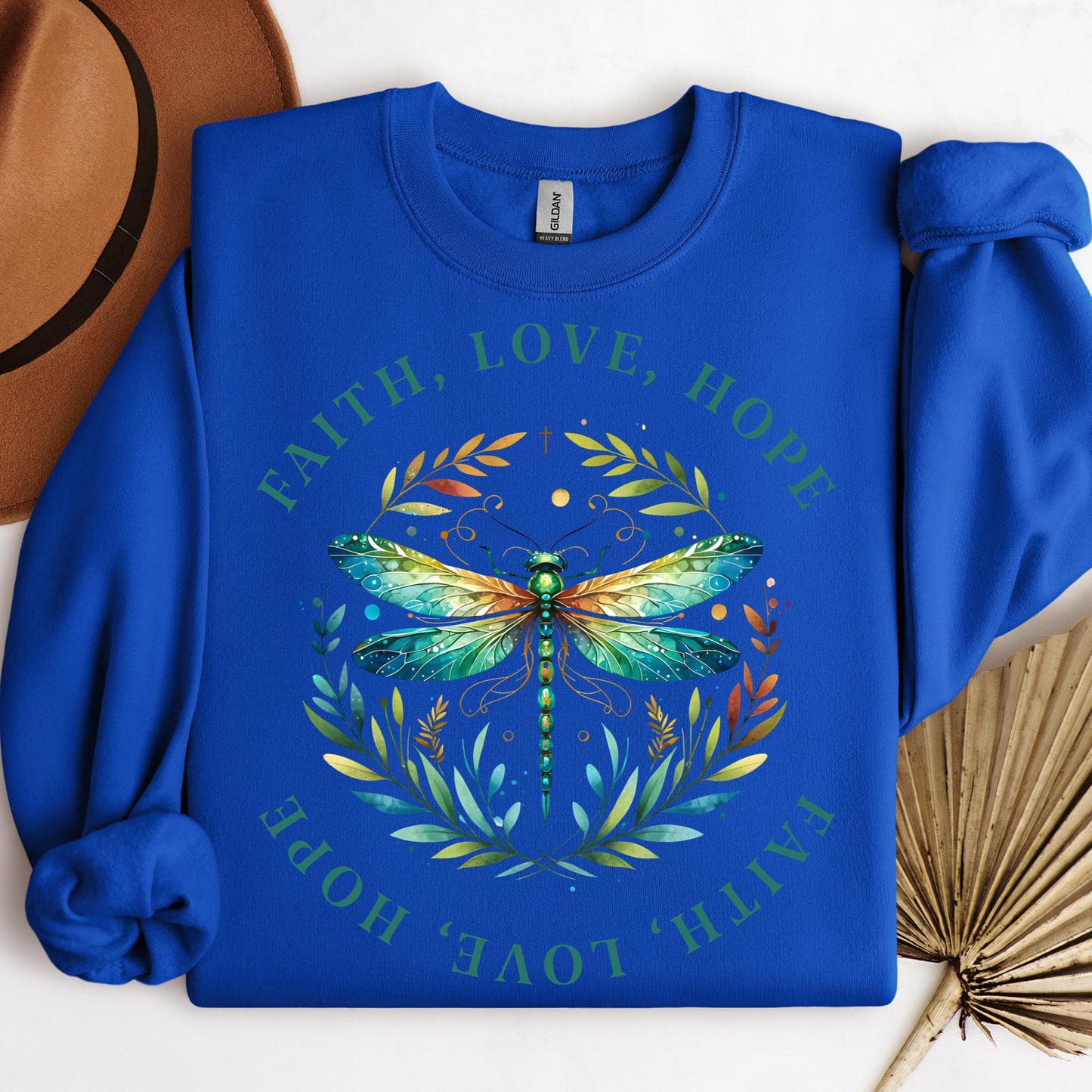 Faith Hope Love Dragonfly 03