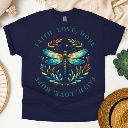 Faith Hope Love Dragonfly 03