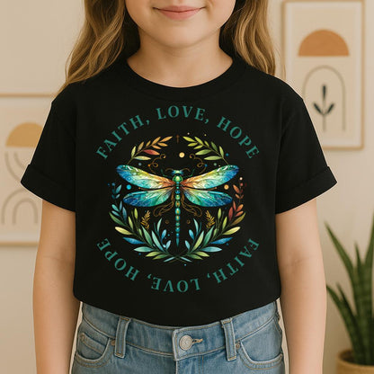 Faith Hope Love Dragonfly 03