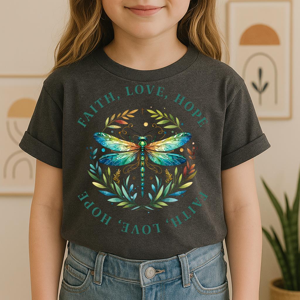 Faith Hope Love Dragonfly 03