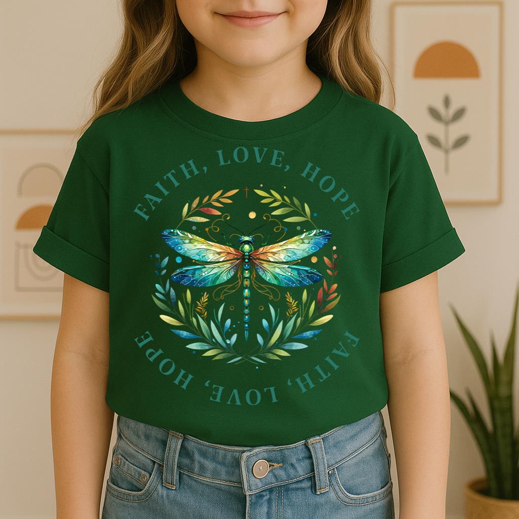 Faith Hope Love Dragonfly 03