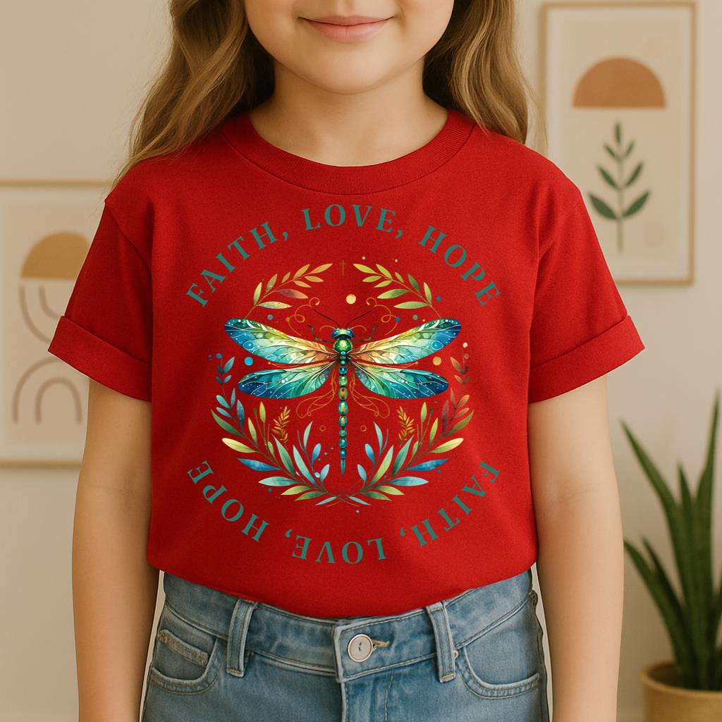 Faith Hope Love Dragonfly 03