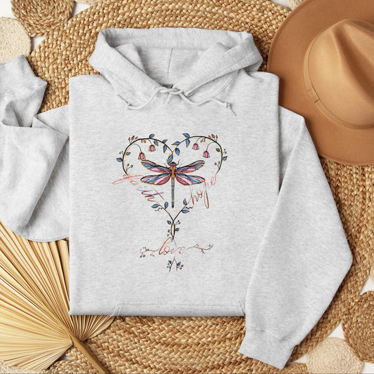 Faith Hope Love Dragonfly