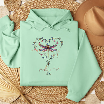 Faith Hope Love Dragonfly