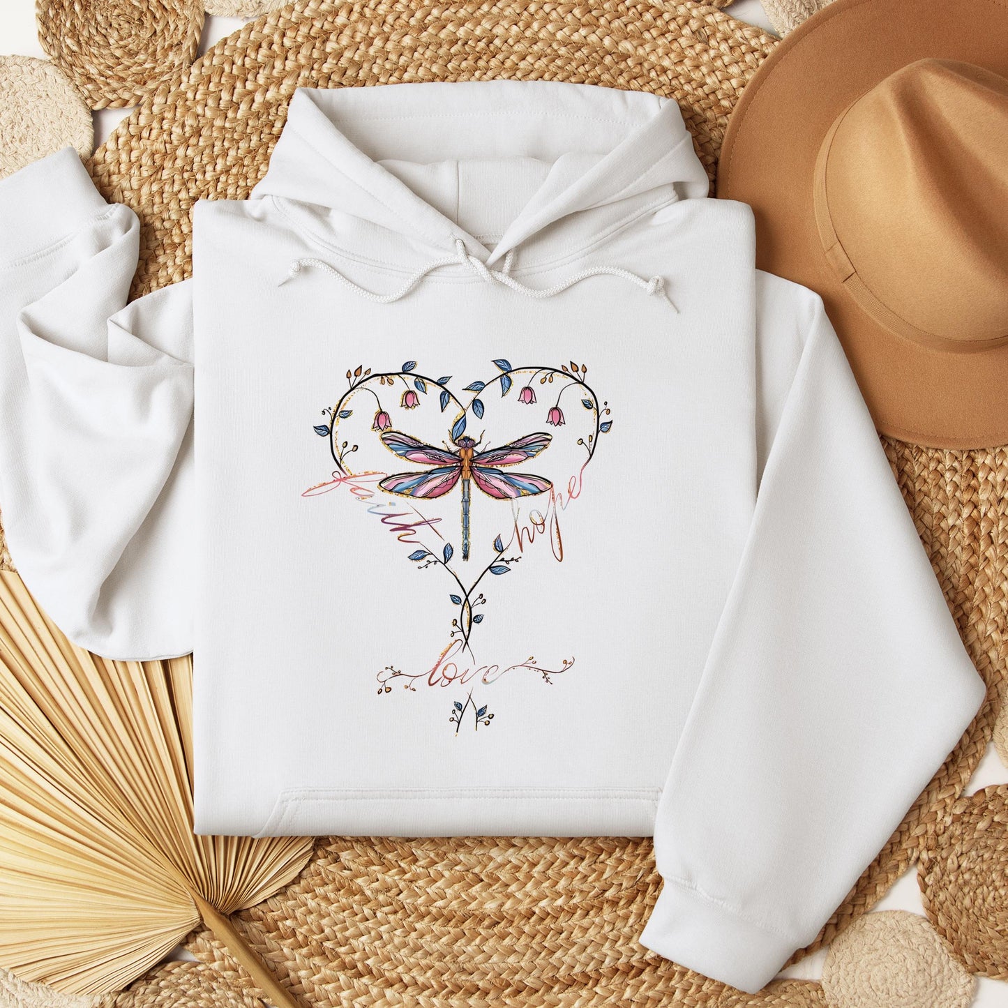 Faith Hope Love Dragonfly