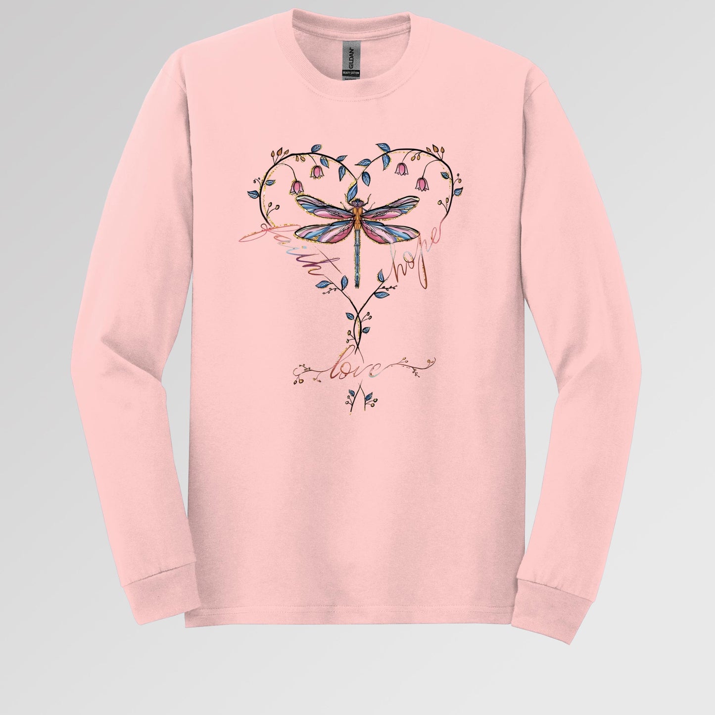 Faith Hope Love Dragonfly