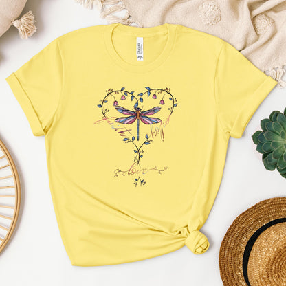 Faith Hope Love Dragonfly