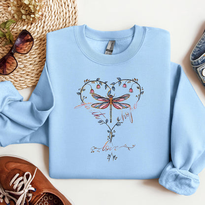 Faith Hope Love Dragonfly
