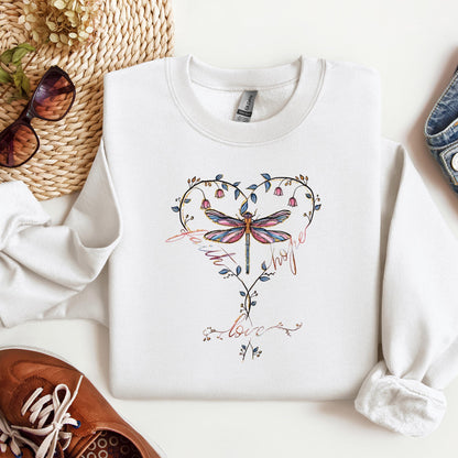 Faith Hope Love Dragonfly