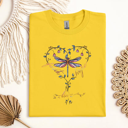 Faith Hope Love Dragonfly
