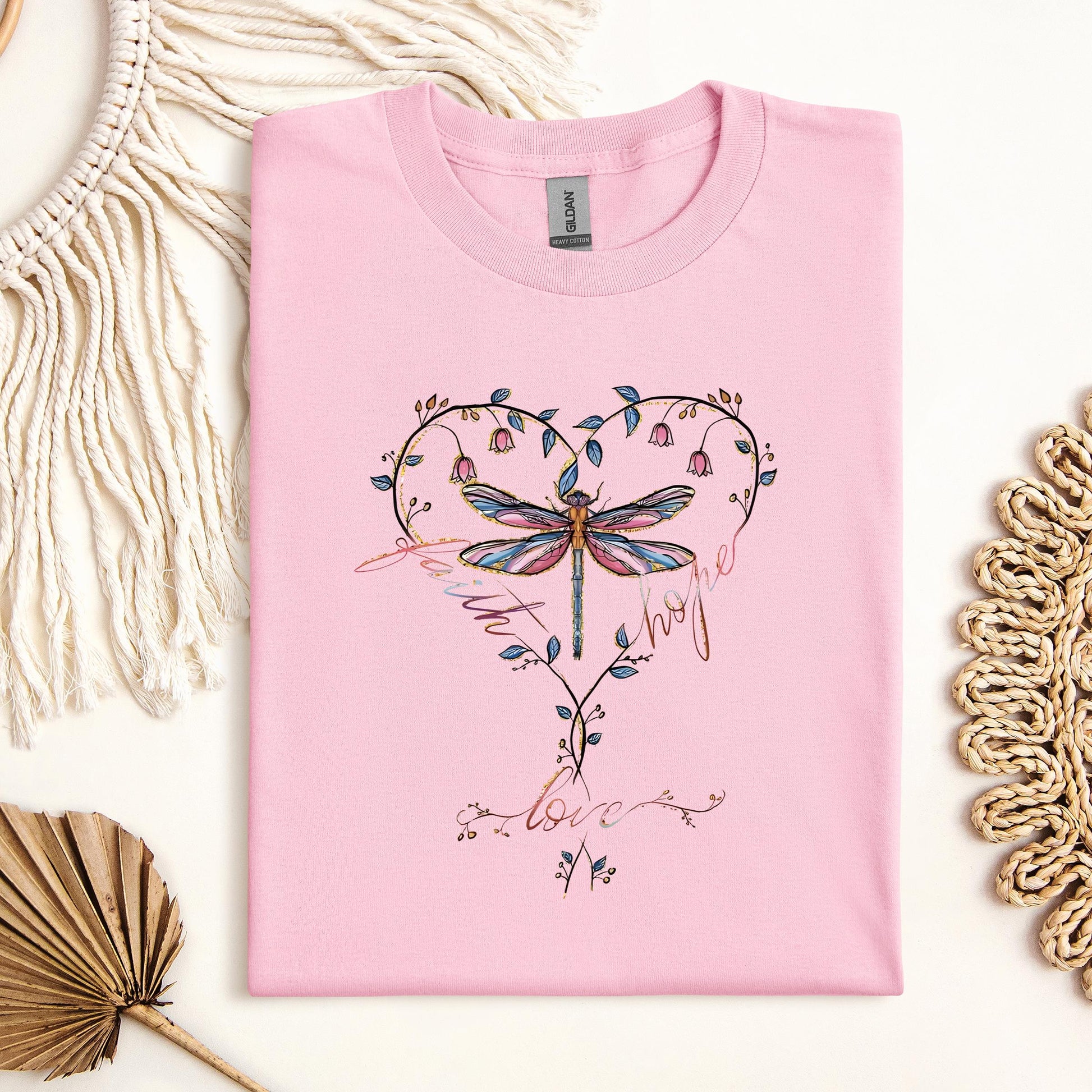 Faith Hope Love Dragonfly