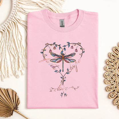 Faith Hope Love Dragonfly