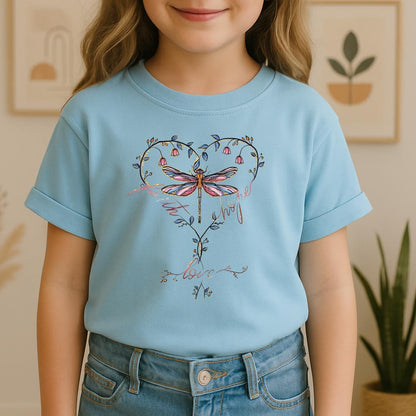 Faith Hope Love Dragonfly
