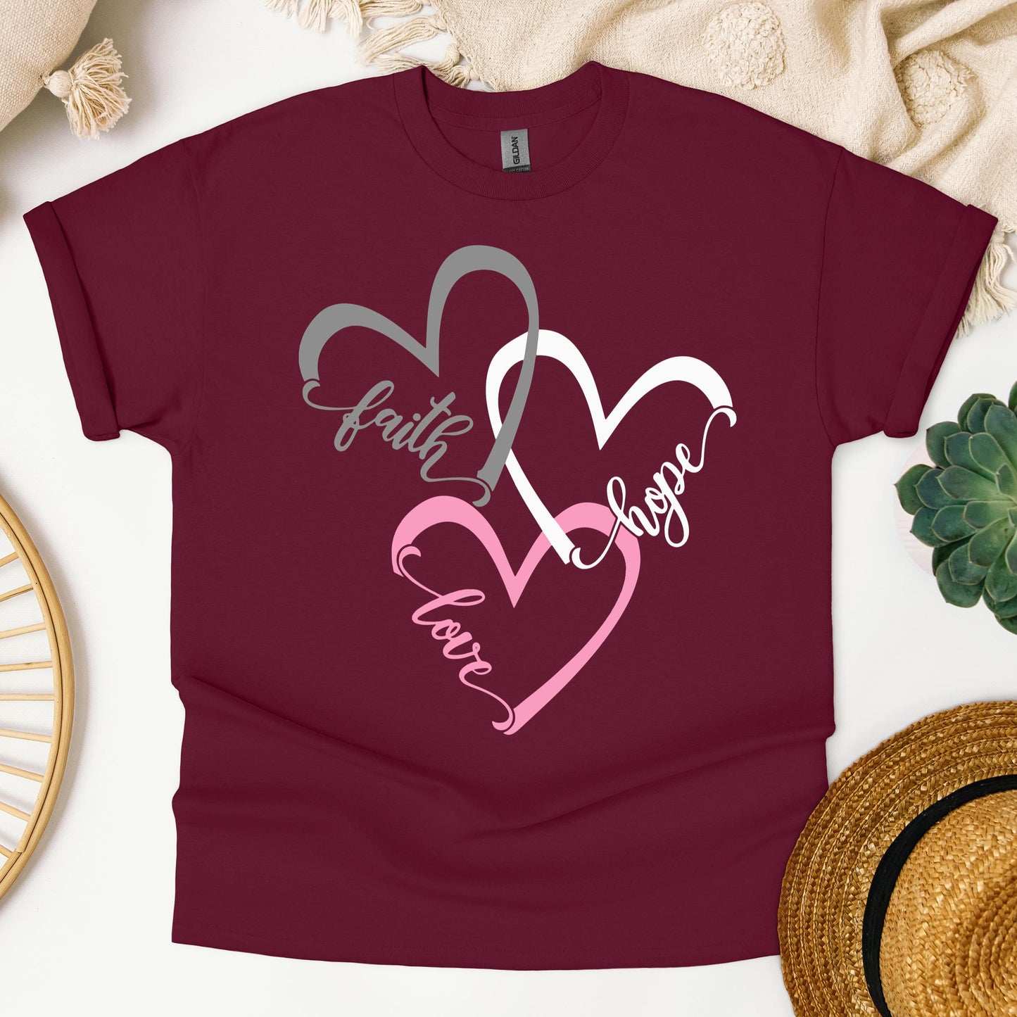 Faith Hope Love Heart