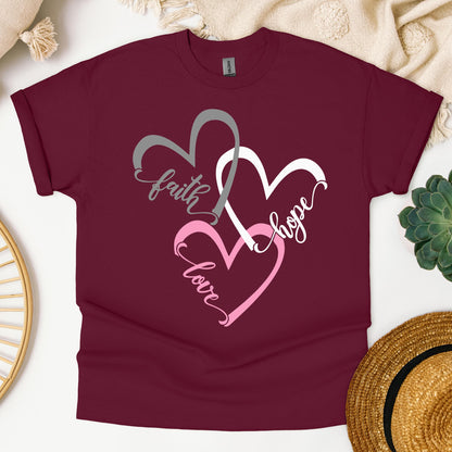 Faith Hope Love Heart
