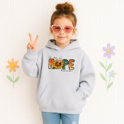 Faith Hope Love Sunflower Butterfly 02