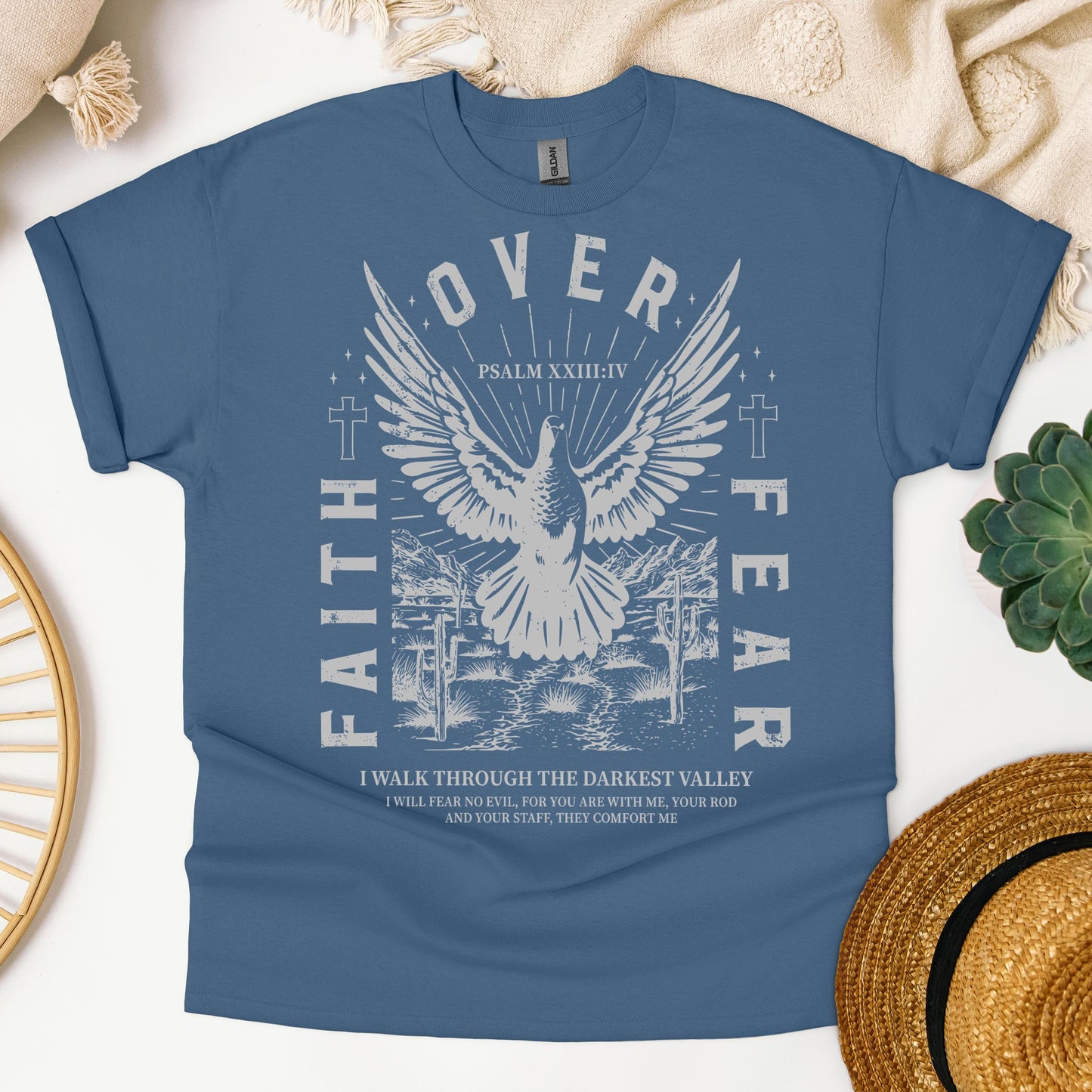 Faith Over Fear Psalm 23.4 01