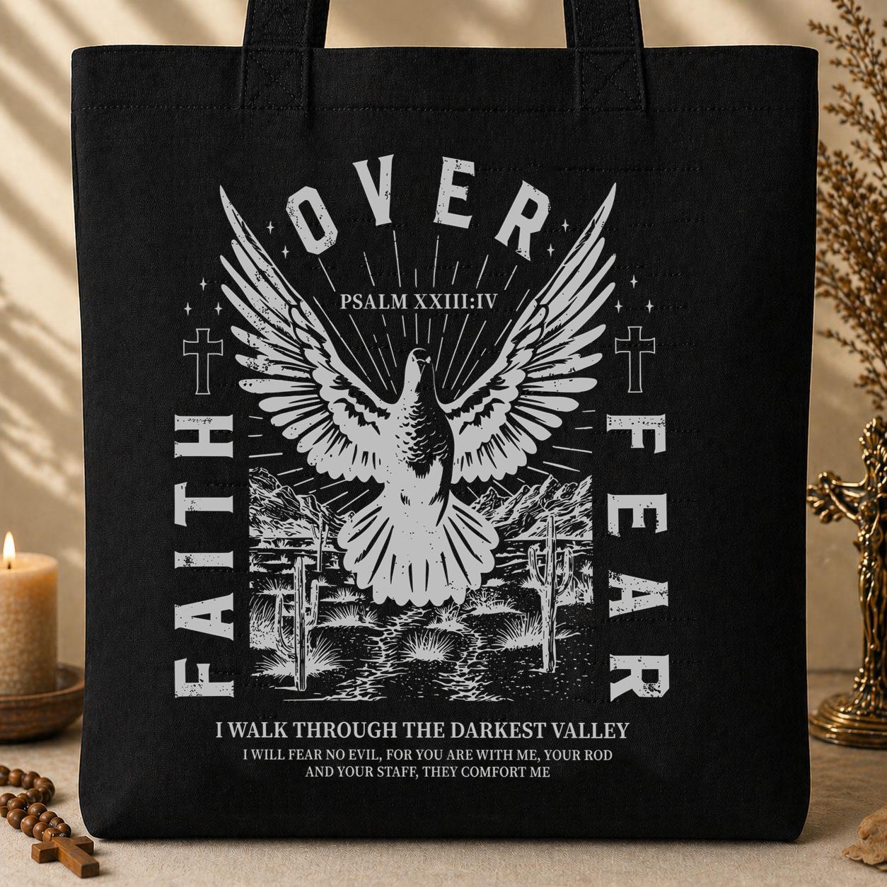 Faith Over Fear Psalm 23.4 01