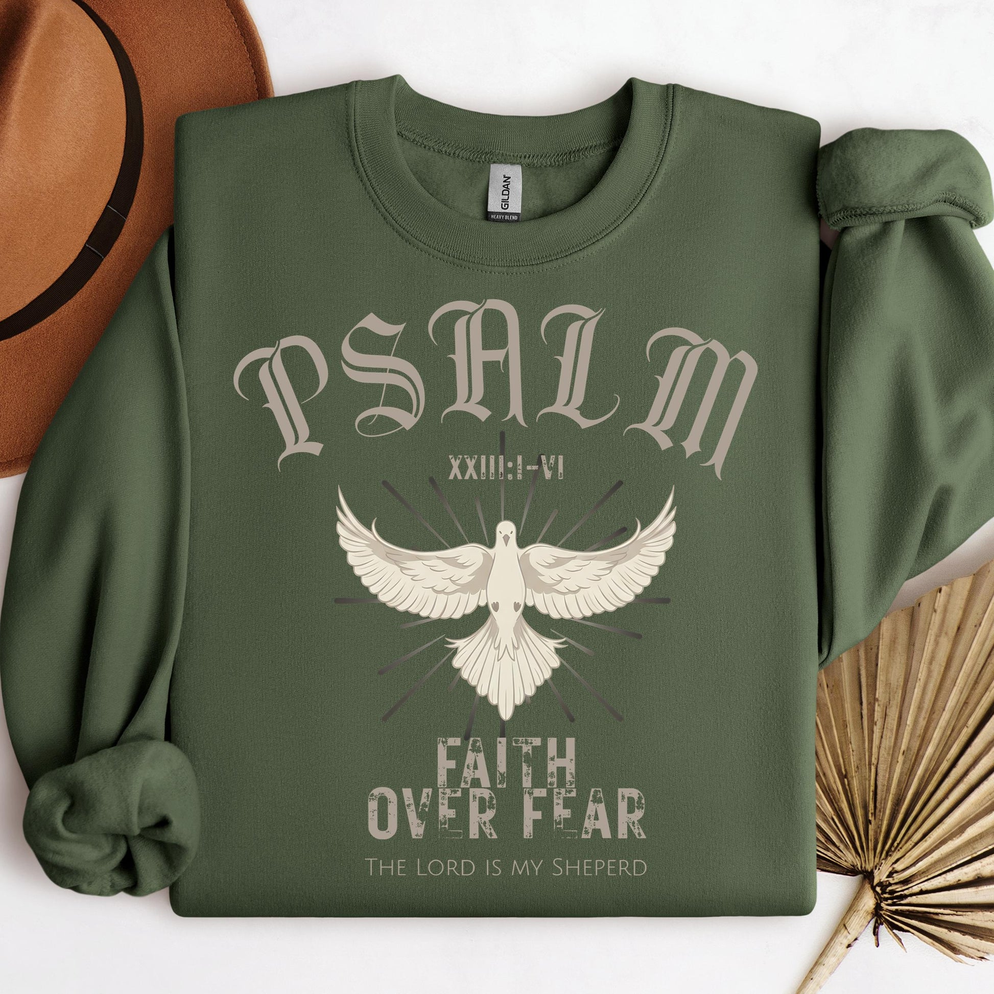 Faith Over Fear The Lord Is My Sheperd Psalm 23.1-6 01