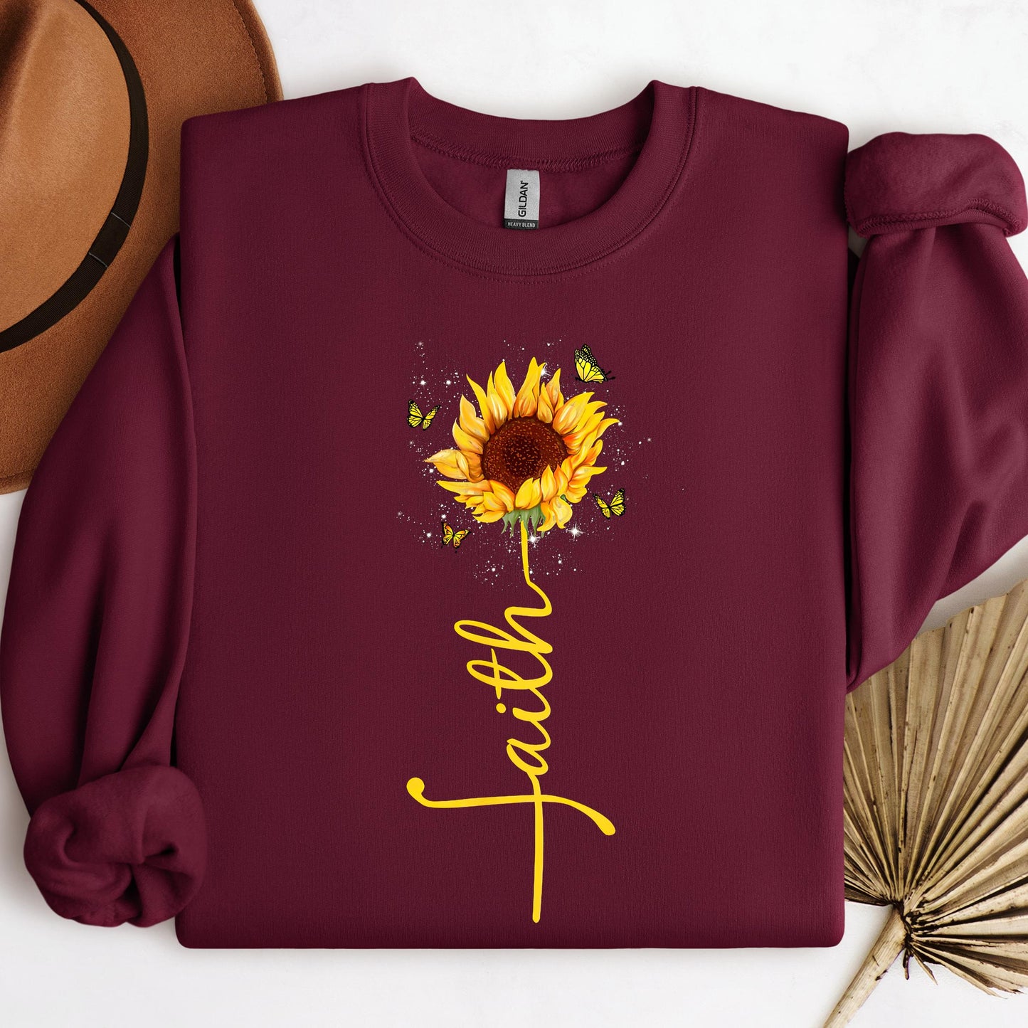 Faith Sunflower Butterfly 01