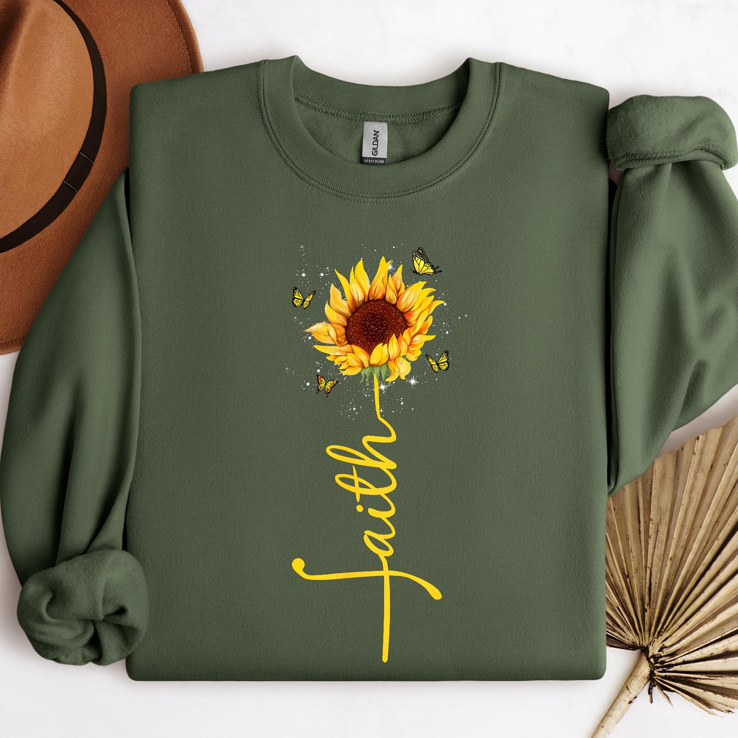 Faith Sunflower Butterfly 01