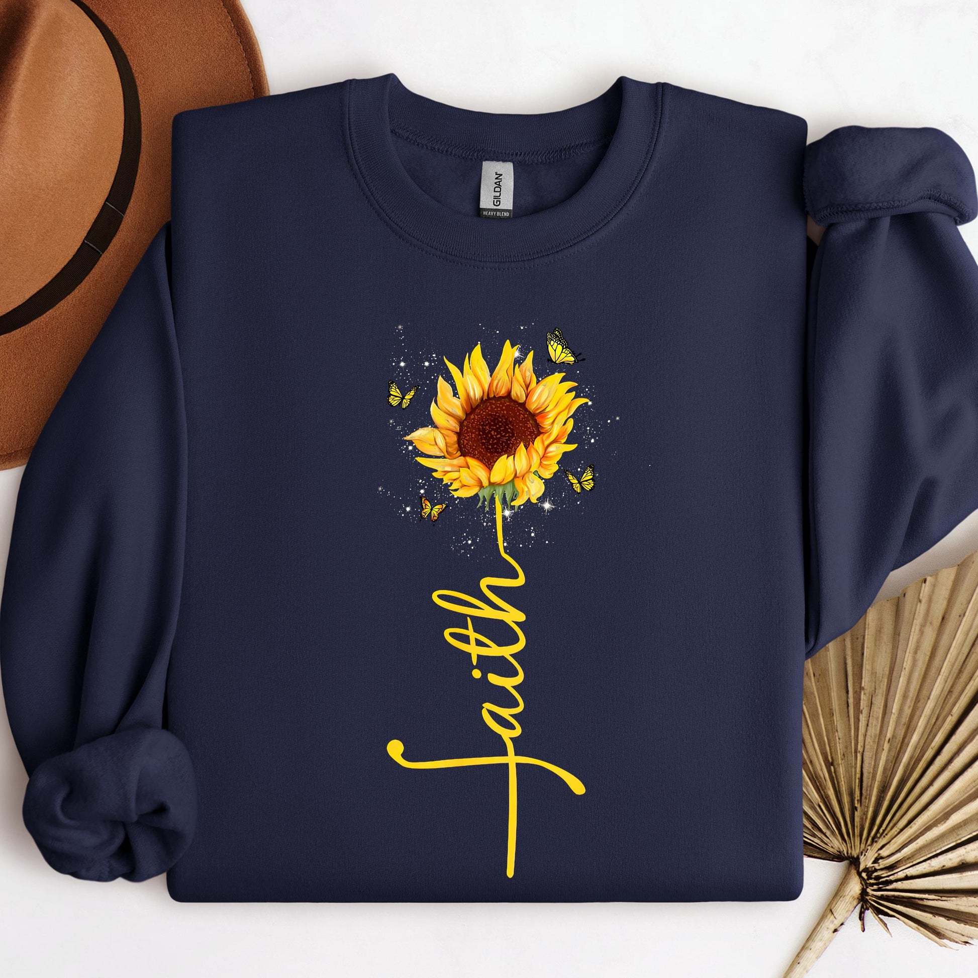 Faith Sunflower Butterfly 01